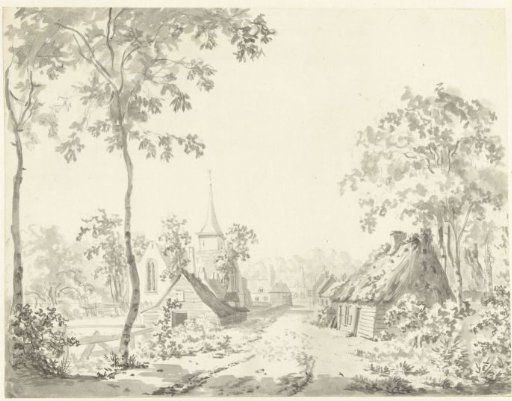 View of Overzande on Zuid-Beveland