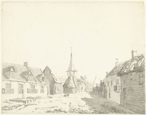 View of Overzande on Zuid-Beveland