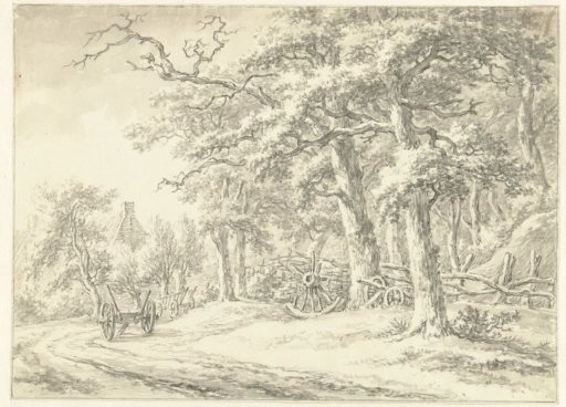 View at Noordlaren, in Drenthe (?)