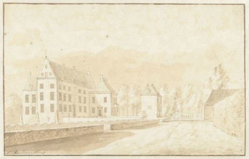 Het kasteel Dorth in Overijssel