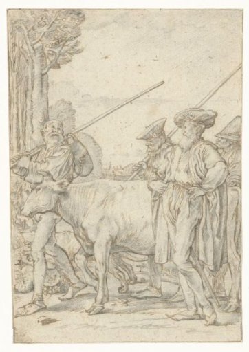The bailiff has the cow taken away