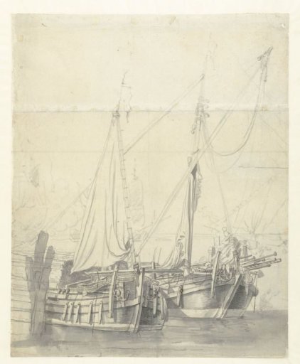 Two ferry boats
