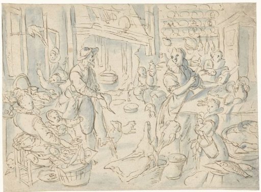 Kitchen Scene