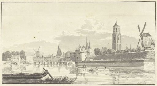 The Kampen Gate in Zwolle