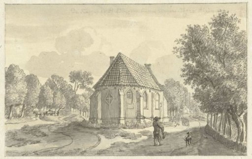 The church of Helsdingen near Vianen