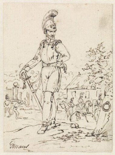 Standing cuirassier