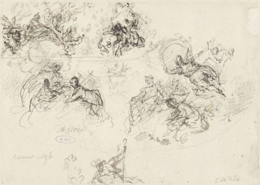 Sketch for Ceiling Painting
