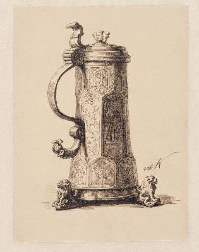 Tin water jug