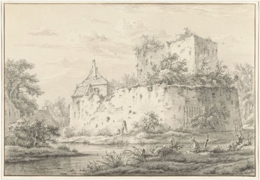 Ruin of the House Tijlingen at Sassenheim