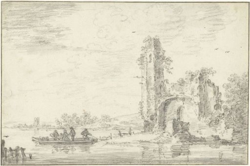 Ruin of the Castle Borgvliet(?)