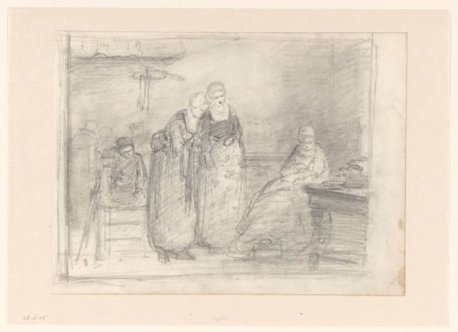 Two women with a mother and child