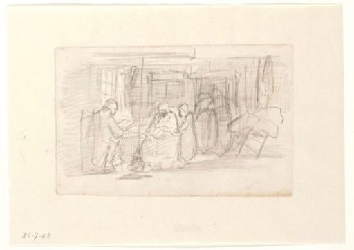 Interior with family