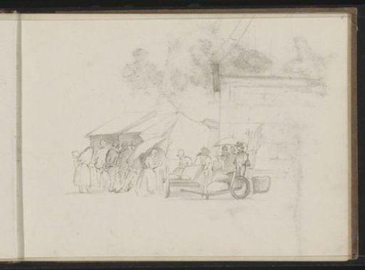 Market scene