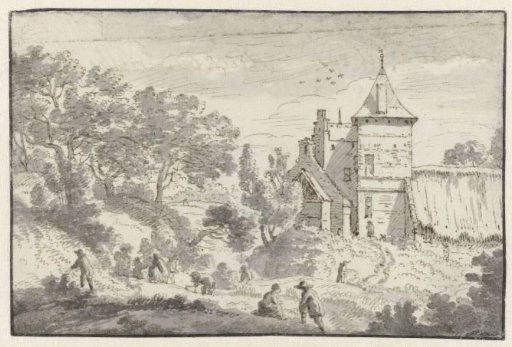 View of Huis Pot at Nivelles, Walloon Brabant