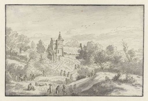View of Huis Pot at Nivelles, Walloon Brabant