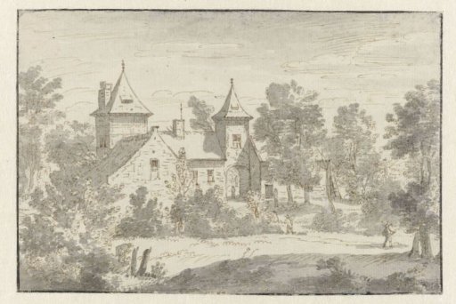 View of Huis Pot at Nivelles, Walloon Brabant