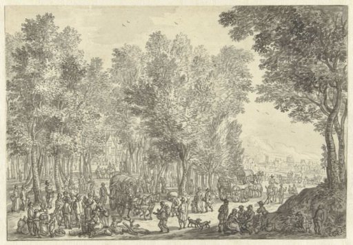 Fair under trees