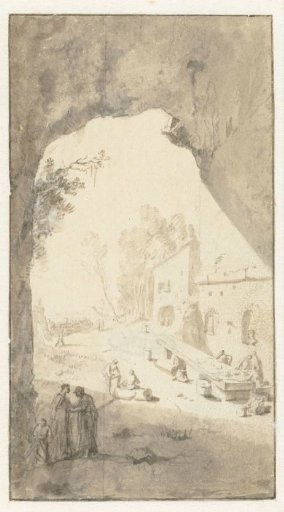 Inn near the Grotto of Egeria