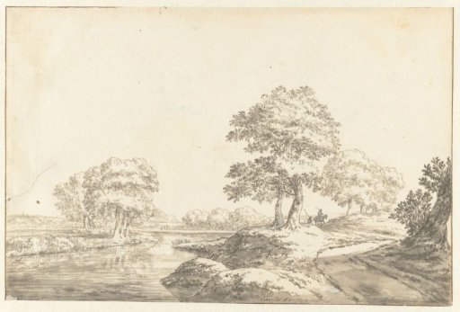 Wooded Landscape with River