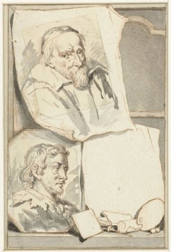 Portraits of Wencelaus Koeberger and Lucas van Uden