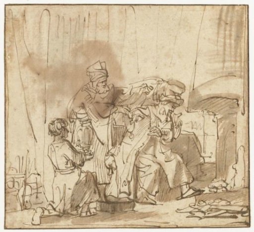 Manius Curius Dentatus Refusing the Gifts of the Samnites