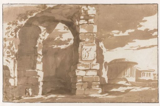 Part of the Baths of Diocletian and S. Bernardo alle Terme