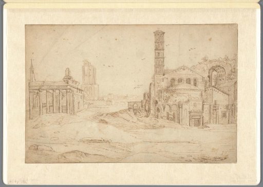 Ruins on the Roman Forum