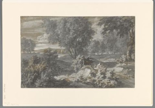 Landscape with two figures