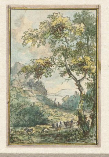 Landscape with cattle