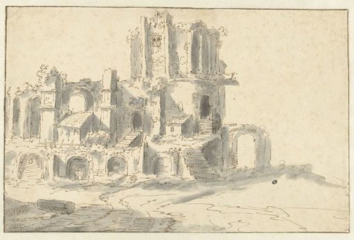 View of an ancient ruin