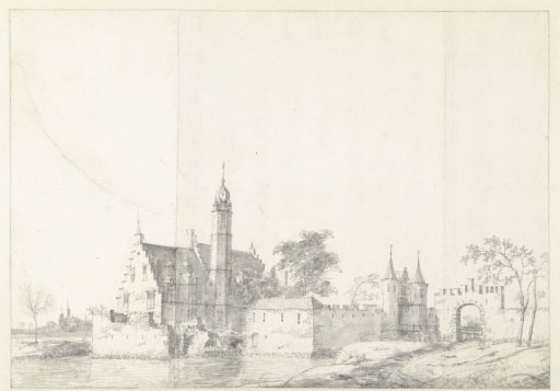 View of the Castle Nieuw-Herlaar (?)