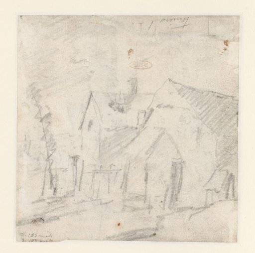 Sketch of houses