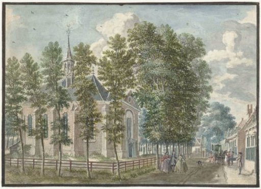 View of the Church of Bloemendaal