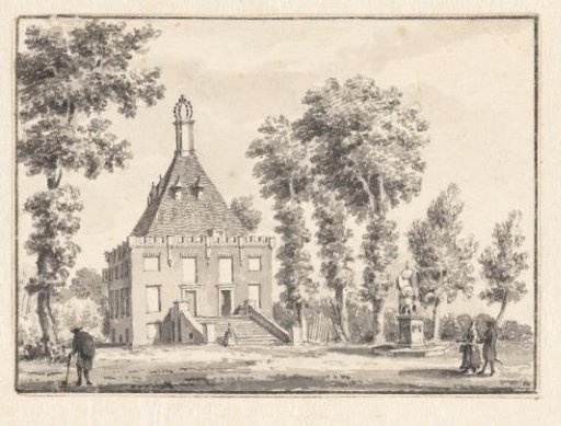 The House Ameliastein or Amaliestein near Vianen