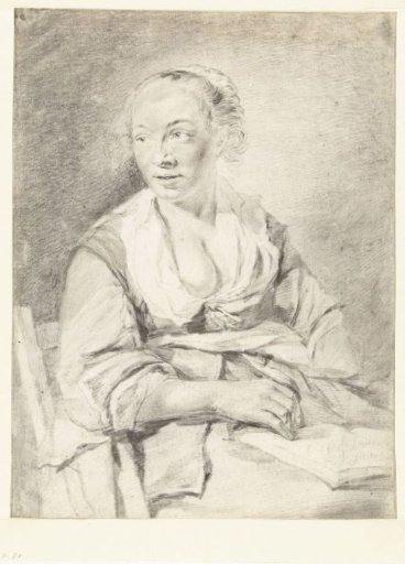 Seated Woman with a Book in her Lap