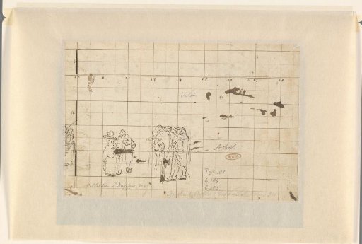 Sketch of Several Standing Elegant Figures