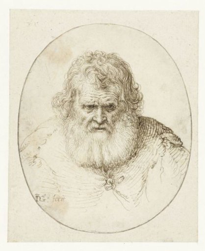 Portrait of an old man