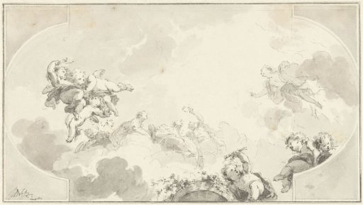 Design for a ceiling painting