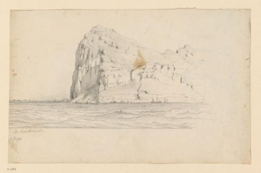 The Rock of Gibraltar (Northwest Side)
