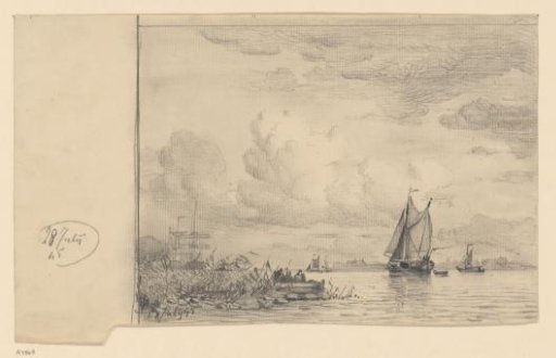 River view with ships