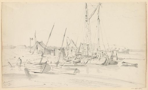 Small harbor at Schiedam