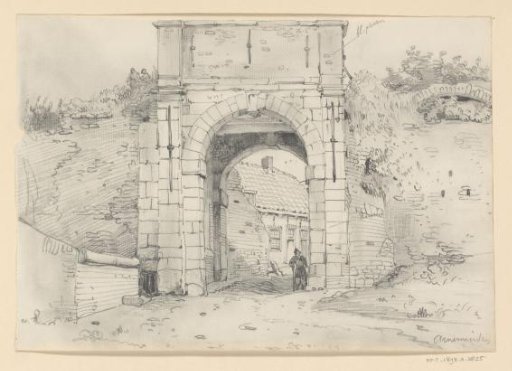 City gate at Arnemuiden