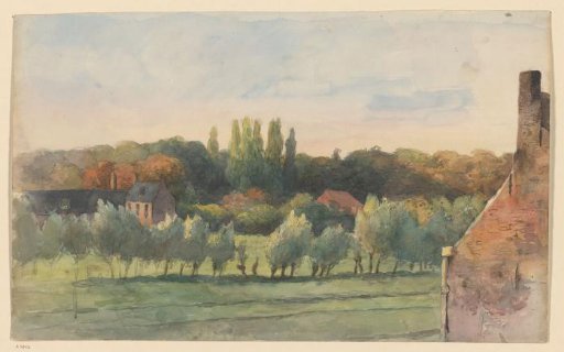 Houses Among Trees