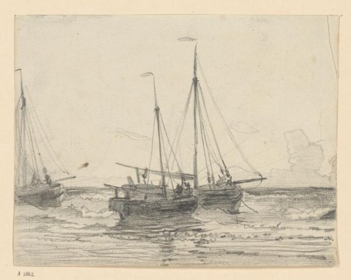Fishing Boats in the Breakers