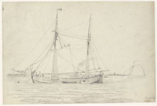 Ship on the water