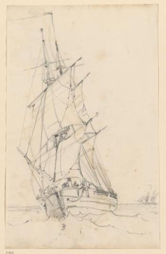 Ship at sea