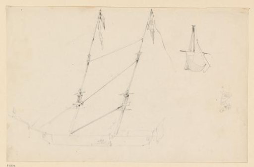 Study of a sailing ship