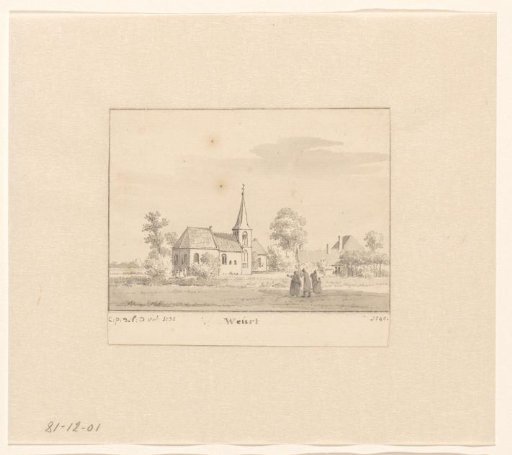 The church of Weurt, Gelderland