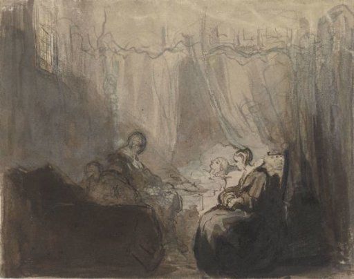 A sickbed