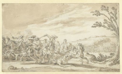 Cavalry fight